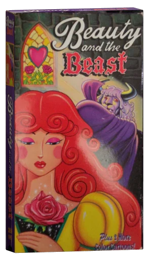 Beauty and the Beast VHS cover