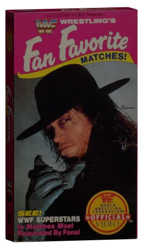 WWF Wrestling's Fan Favorite Matches! VHS cover