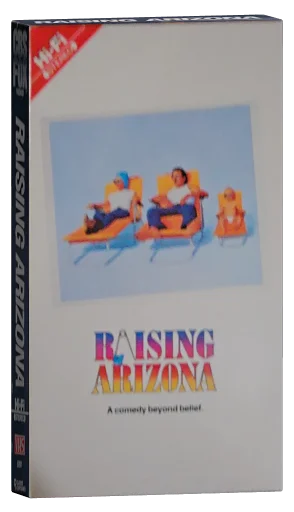 Raising Arizona VHS cover