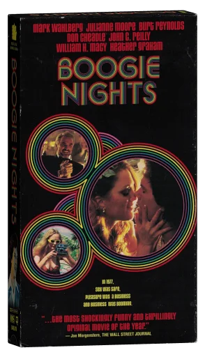 Boogie Nights VHS, New Line Home Video