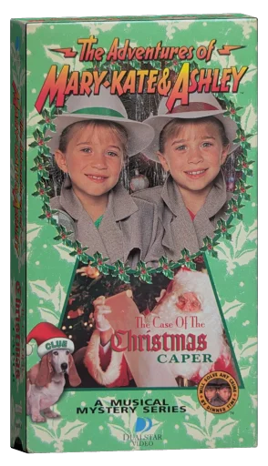 The Adventures of Mary-Kate & Ashley: The Case of the Christmas Caper VHS, KidVision