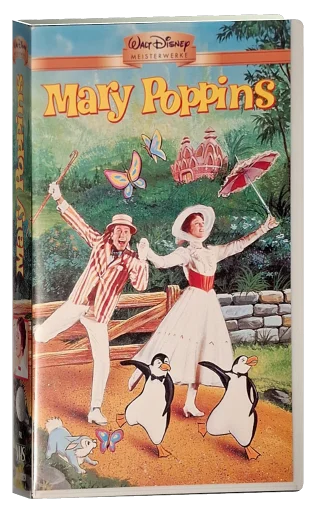 Mary Poppins VHS, Buena Vista Home Entertainment