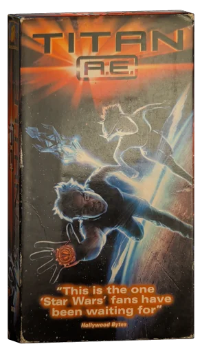 Titan A.E. VHS, 20th Century Fox Home Entertainment