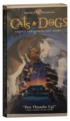 Cats & Dogs VHS, Warner Bros. Pictures