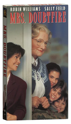 Mrs. Doubtfire VHS, Fox Video