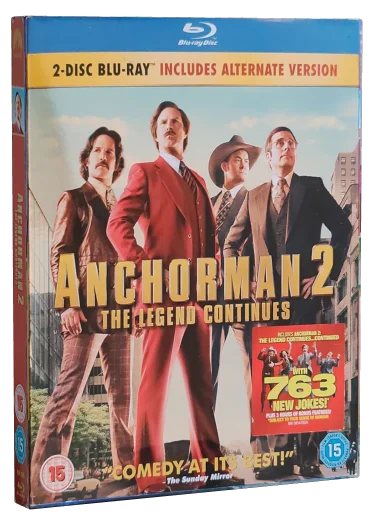 Anchorman 2: The Legend Continues Blu-ray, Paramount Home Entertainment