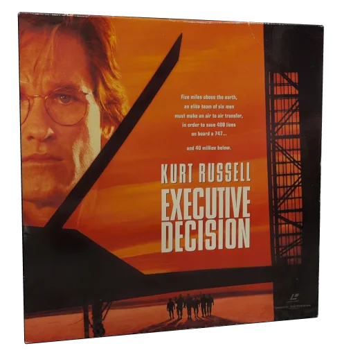 Executive Decision Laserdisc, Warner Home Video