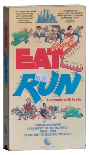 Eat and Run VHS, New World Video