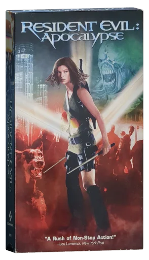 Resident Evil: Apocalypse VHS, Columbia TriStar Home Entertainment