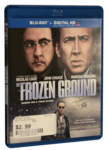 The Frozen Ground Blu-ray, Lionsgate