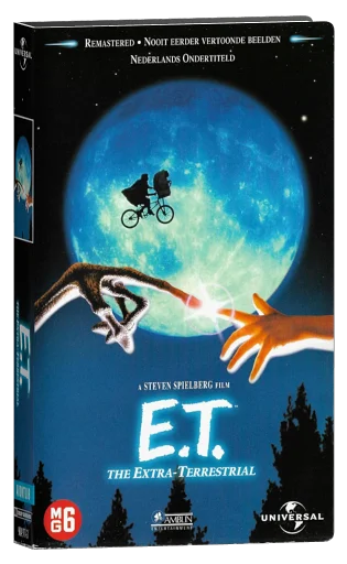 E.T. the Extra-Terrestrial VHS, Universal Pictures Benelux