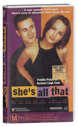 She's All That VHS, Roadshow Entertainment