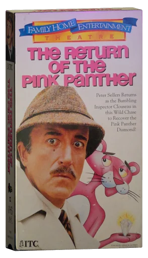 The Return of the Pink Panther VHS, Family Home Entertainment