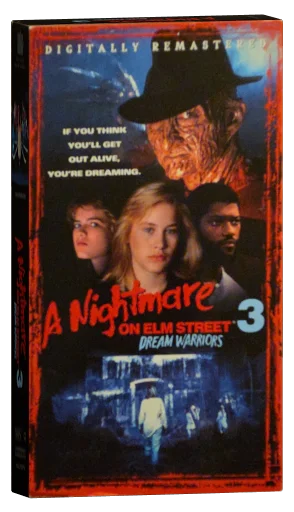 A Nightmare on Elm Street 3: Dream Warriors VHS, New Line Home Video