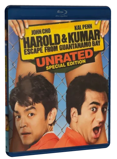Harold & Kumar Escape from Guantanamo Bay Blu-ray, New Line