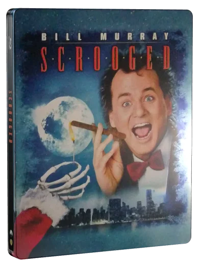 Scrooged Blu-ray cover