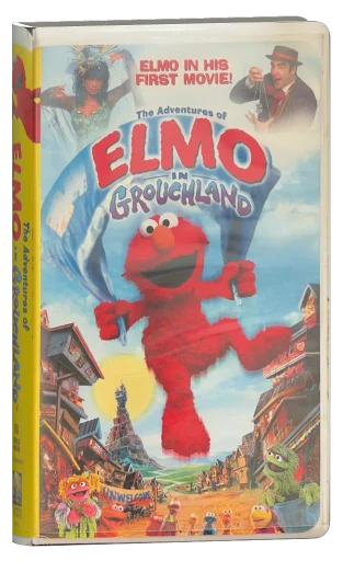 The Adventures of Elmo in Grouchland VHS, Columbia TriStar Home Video