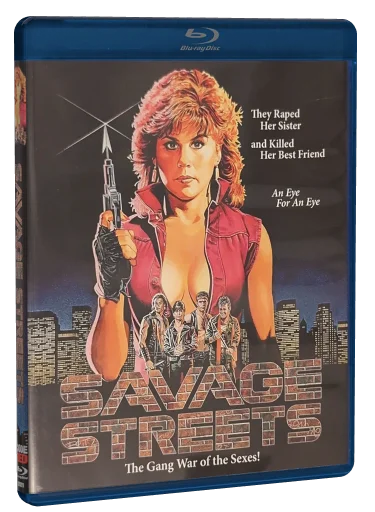 Savage Streets Blu-ray, Code Red