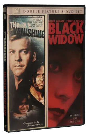 The Vanishing / Black Widow DVD cover