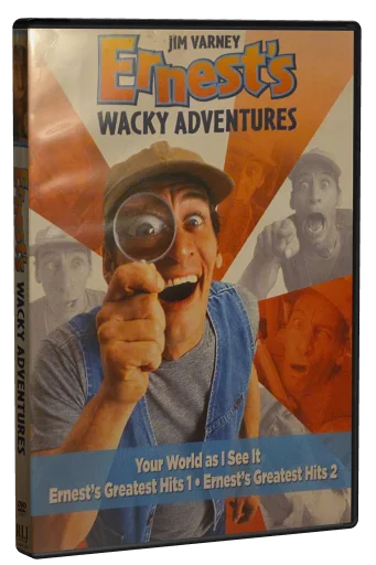Ernest's Wacky Adventures DVD cover