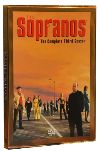 The Sopranos The Complete Third Season DVD cover