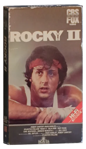 Rocky II VHS, CBS/FOX Video