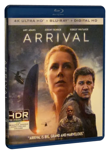 Arrival Blu-ray, Paramount