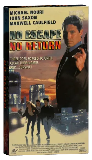 No Escape, No Return VHS, Astral Video/France Film Video
