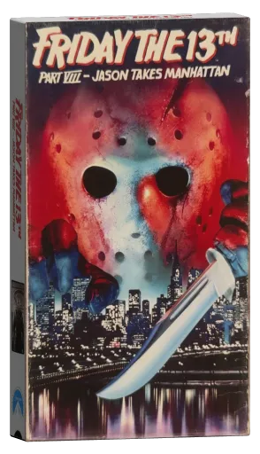 Friday the 13th Part VIII: Jason Takes Manhattan VHS cover