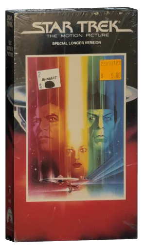 Star Trek: The Motion Picture VHS, Paramount Pictures