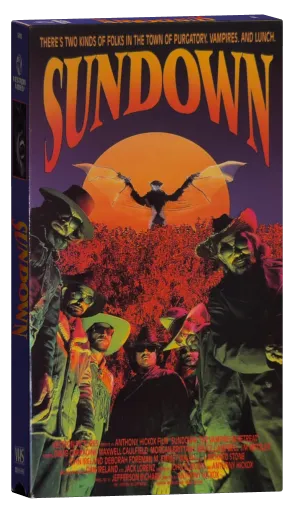 Sundown VHS cover
