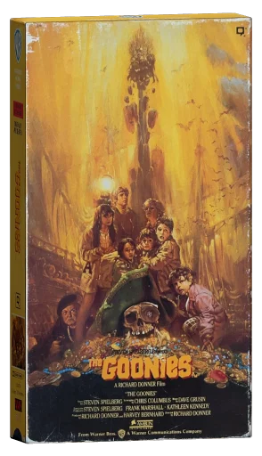 The Goonies VHS, Warner Home Video