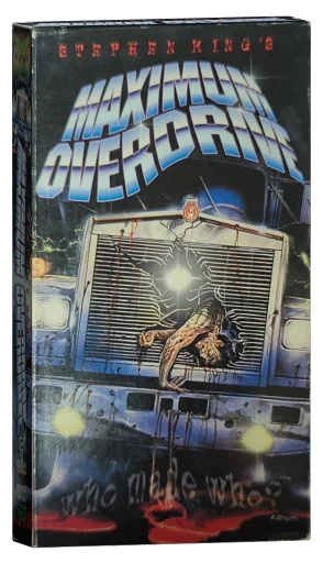 Maximum Overdrive VHS, Anchor Bay Entertainment