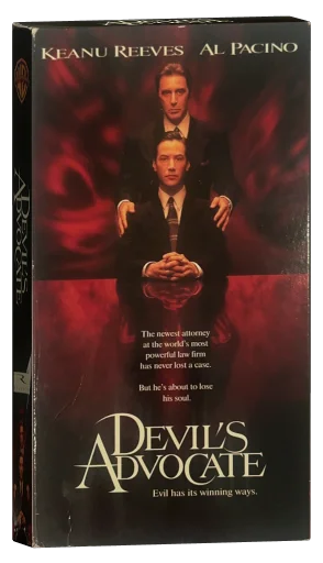 The Devil's Advocate VHS, Warner Bros.