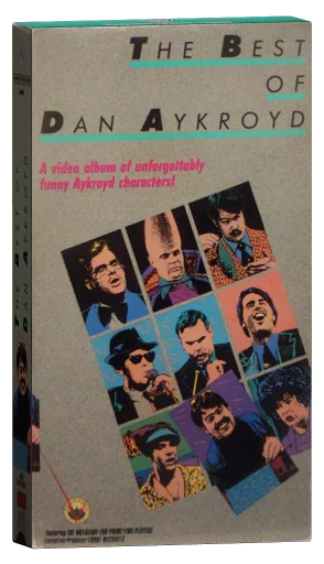 The Best of Dan Aykroyd VHS cover