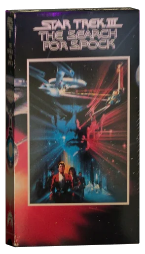 Star Trek III: The Search for Spock VHS, Paramount