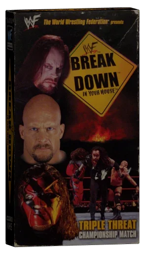 WWF Breakdown: In Your House 1998 VHS cover
