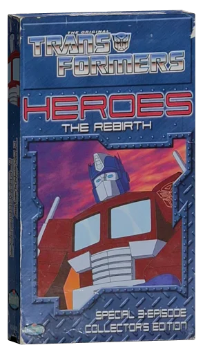 The Transformers VHS cover