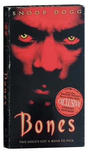 Bones VHS, New Line Home Entertainment