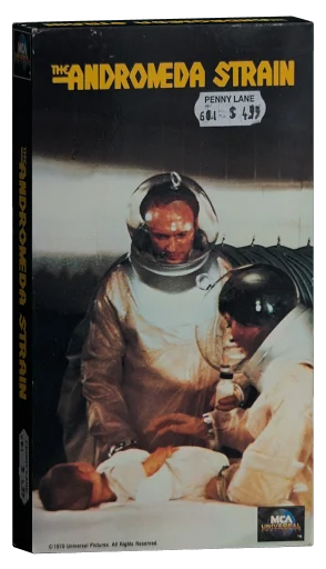 The Andromeda Strain VHS, MCA Home Video