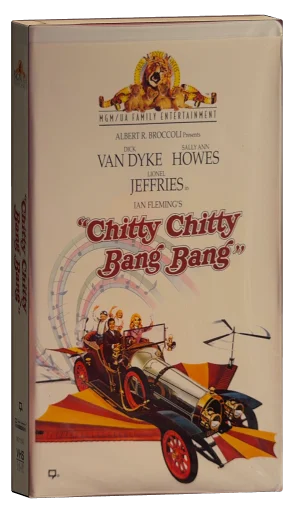 Chitty Chitty Bang Bang VHS, MGM/UA Home Video