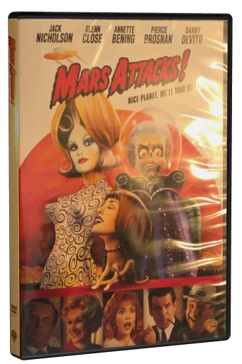 Mars Attacks! DVD, Warner Bros.