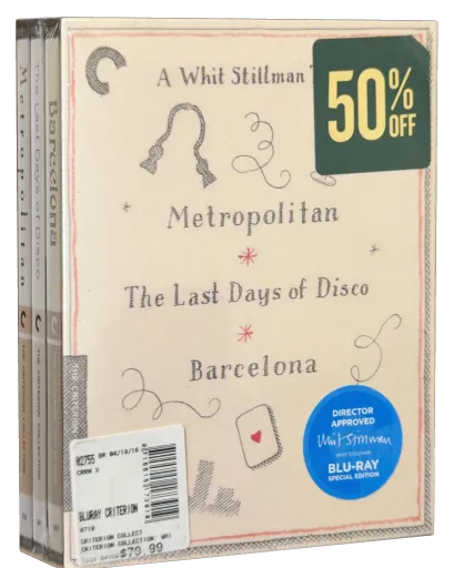 Metropolitan Blu-ray, The Criterion Collection