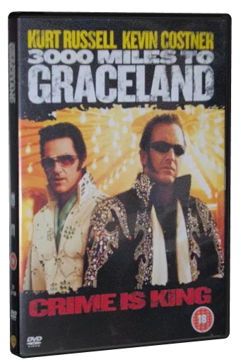 3000 Miles to Graceland DVD, Warner Home Video