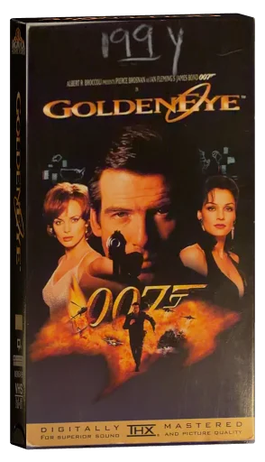GoldenEye VHS, MGM/UA Home Video