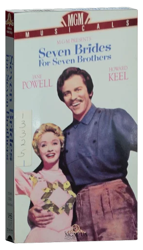 Seven Brides for Seven Brothers VHS, MGM/UA Home Video