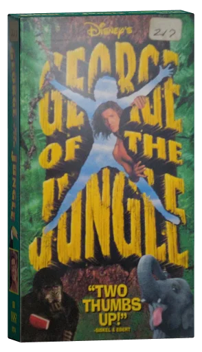 George of the Jungle VHS, Walt Disney Home Video