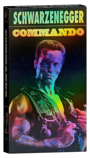 Commando VHS, 20th Century Fox Home Entertainment