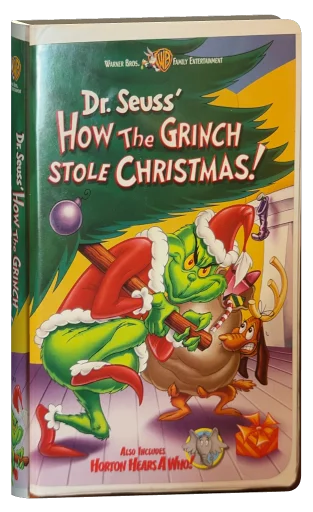 How the Grinch Stole Christmas! VHS, Warner Bros. Family Entertainment