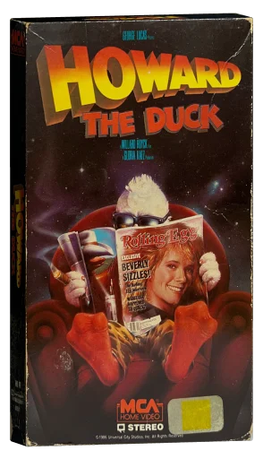 Howard the Duck VHS, MCA Home Video